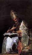 Francisco de goya y Lucientes St Gregory painting